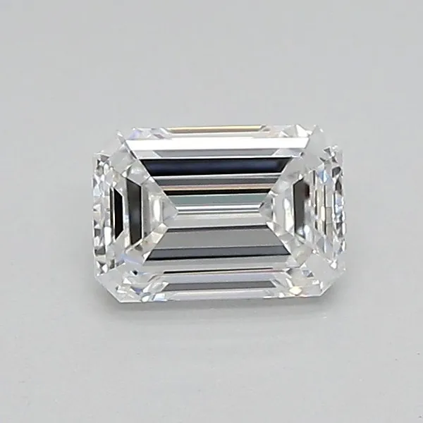 0.57ct EMERALD D VVS2 Lab diamond
