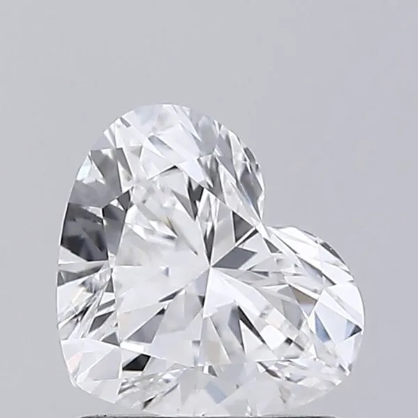 1ct HEART D VVS2 Lab diamond
