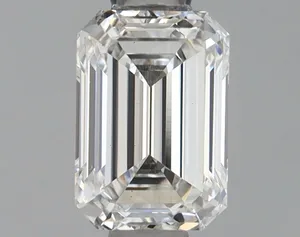 0.73ct EMERALD F VS1 Lab diamond