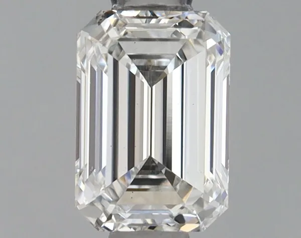 0.73ct EMERALD F VS1 Lab diamond