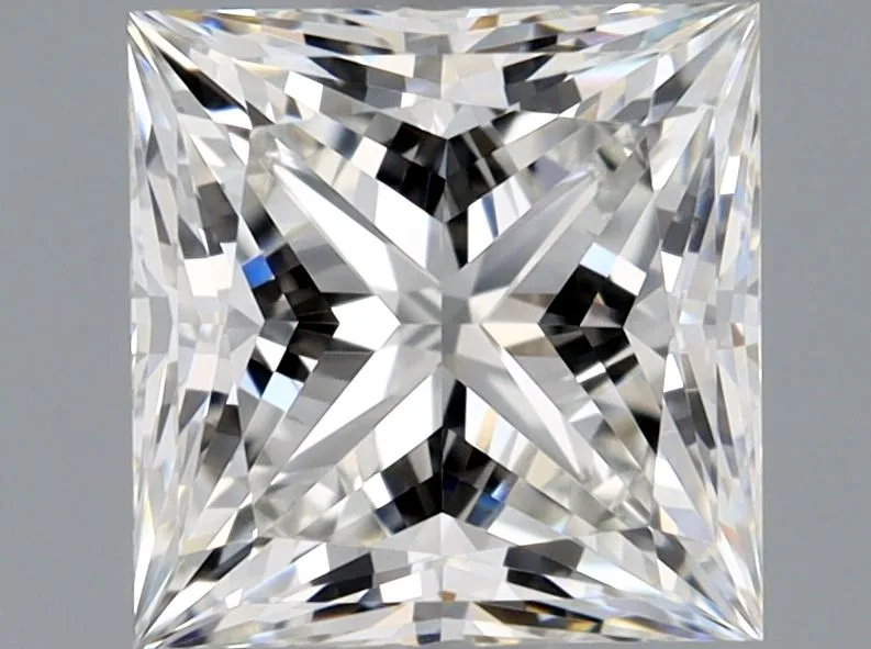 1.06ct PRINCESS G VVS2 Natural diamond