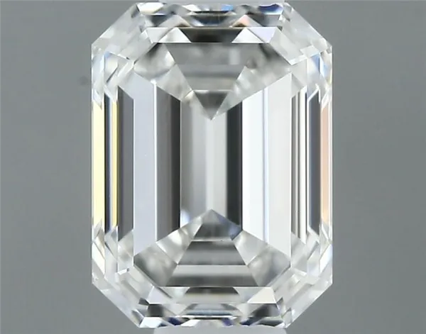 0.4ct EMERALD F VS1 Natural diamond