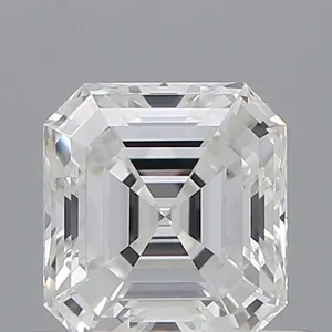 0.44ct EMERALD F VVS2 Natural diamond