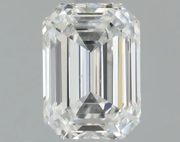 0.50ct EMERALD F VS2 Natural diamond