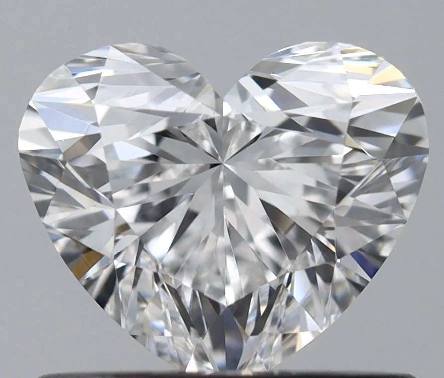 0.67ct HEART E VVS1 Natural diamond