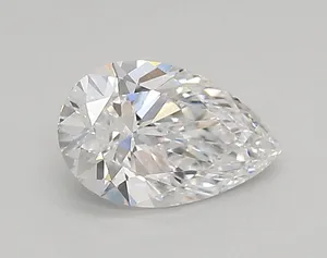 0.83ct PEAR D VVS2 Lab diamond
