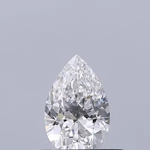 0.3ct PEAR D VVS1 Natural diamond