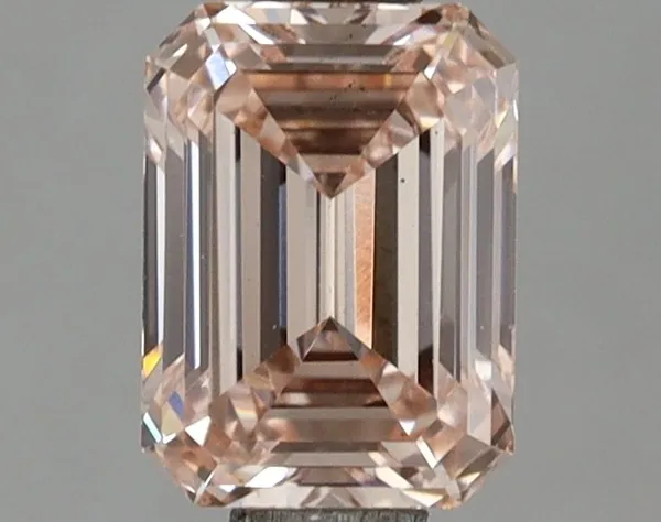 1.03ct EMERALD Fancy Intense Pink VS2 Coloured Lab diamond