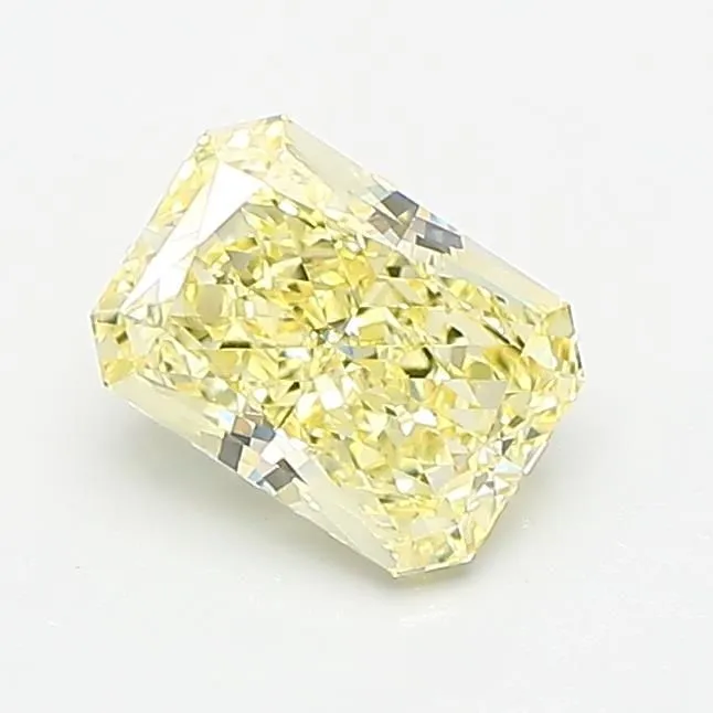 1.04ct RADIANT Fancy Yellow VVS2 Coloured Lab diamond