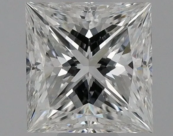 0.41ct PRINCESS F VVS1 Natural diamond