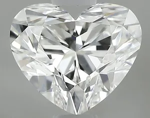 0.6ct HEART G VVS2 Natural diamond