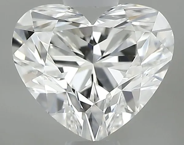 0.6ct HEART G VVS2 Natural diamond