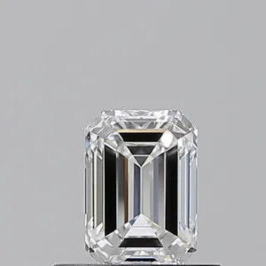 0.54ct EMERALD F VVS2 Natural diamond
