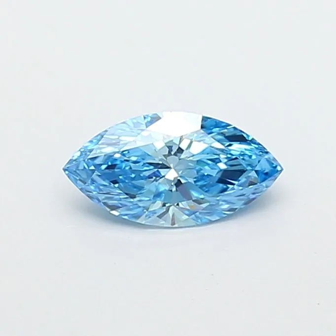 1.01ct MARQUISE Fancy Vivid Blue VS1 Coloured Lab diamond