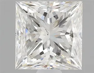 1ct PRINCESS G SI1 Natural diamond
