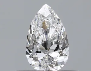 0.3ct PEAR D VVS2 Natural diamond