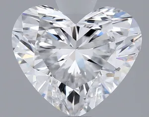 1.14ct HEART D VVS1 Lab diamond