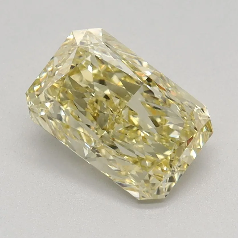 1.06ct RADIANT Fancy Intense Yellow VS1 Coloured Lab diamond