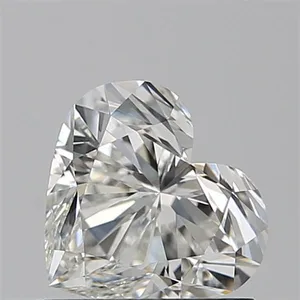 0.9ct HEART H VVS2 Natural diamond