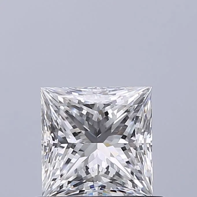 0.72ct PRINCESS E VVS1 Natural diamond