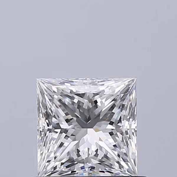 0.72ct PRINCESS E VVS1 Natural diamond