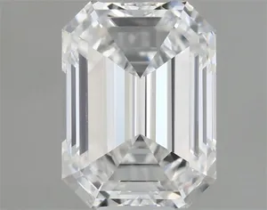 0.5ct EMERALD F VVS1 Natural diamond