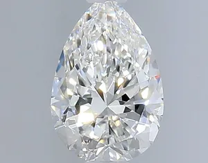 0.34ct PEAR F IF Natural diamond