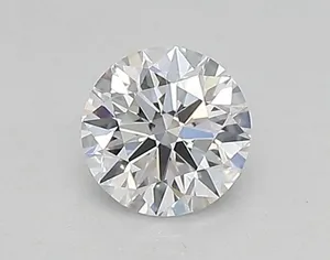 0.35ct ROUND D VVS2 Lab diamond