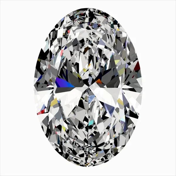 0.32ct OVAL F SI1 Natural diamond
