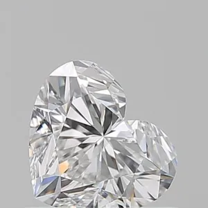 0.61ct HEART E VVS1 Natural diamond