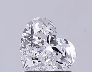 0.95ct HEART D VVS1 Lab diamond