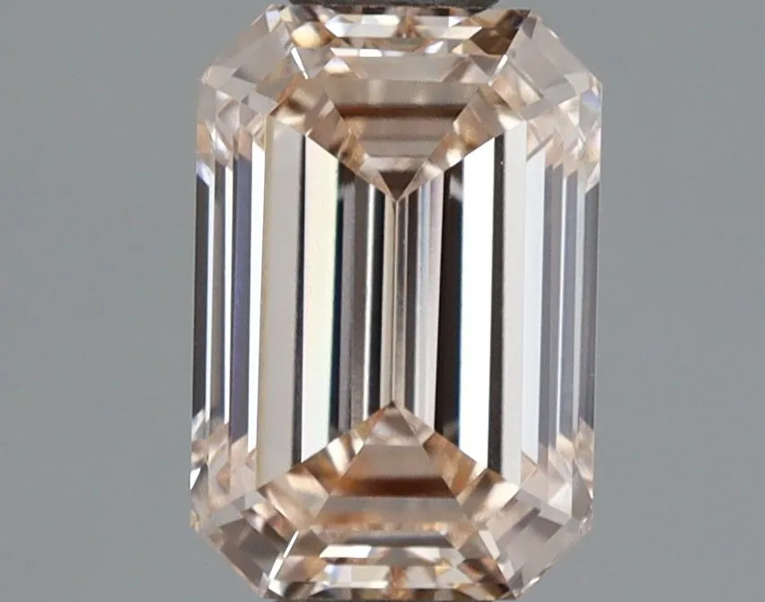 1.02ct EMERALD Fancy Pink VS1 Coloured Lab diamond