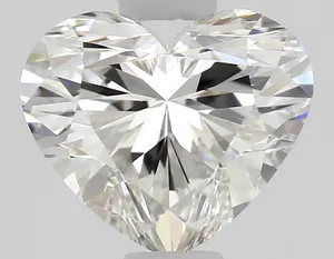 0.64ct HEART H VVS2 Natural diamond