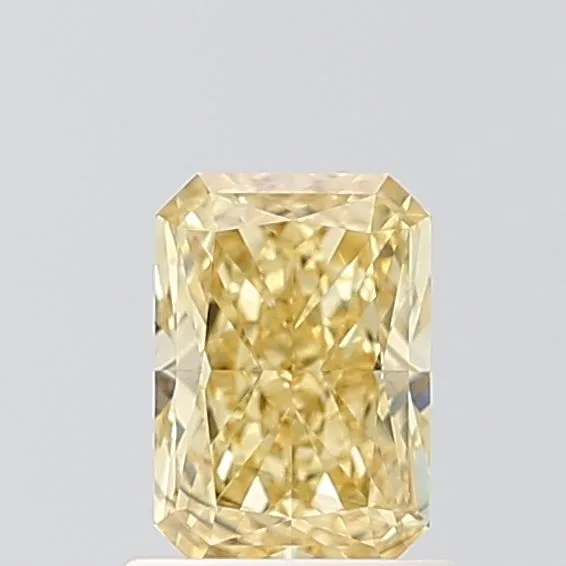 1.09ct RADIANT Fancy Intense Yellow VS2 Coloured Lab diamond