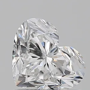 0.9ct HEART F VVS2 Natural diamond
