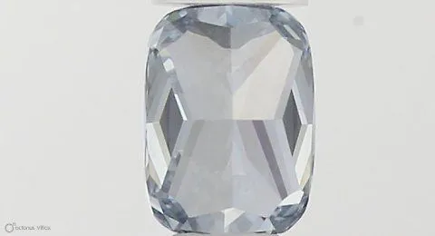 0.32ct CUSHION Fancy Intense Blue VVS1 Coloured Lab diamond