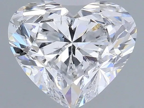 0.91ct HEART D SI1 Natural diamond