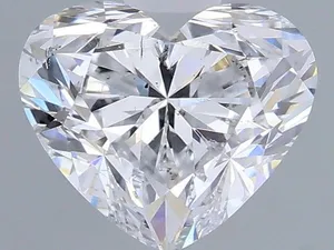 0.91ct HEART D SI1 Natural diamond