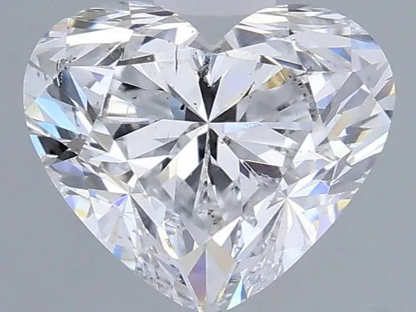 0.91ct HEART D SI1 Natural diamond