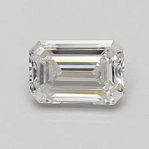 0.71ct EMERALD F VVS2 Lab diamond