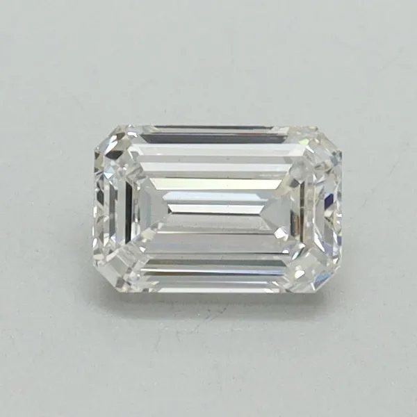 0.51ct EMERALD F VS1 Lab diamond