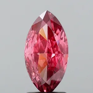 2.05ct MARQUISE Fancy Vivid Pink VS1 Coloured Lab diamond