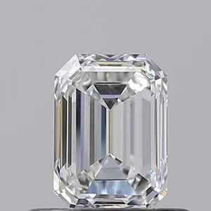 0.6ct EMERALD F VS1 Natural diamond