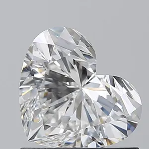 0.9ct HEART F VS1 Natural diamond