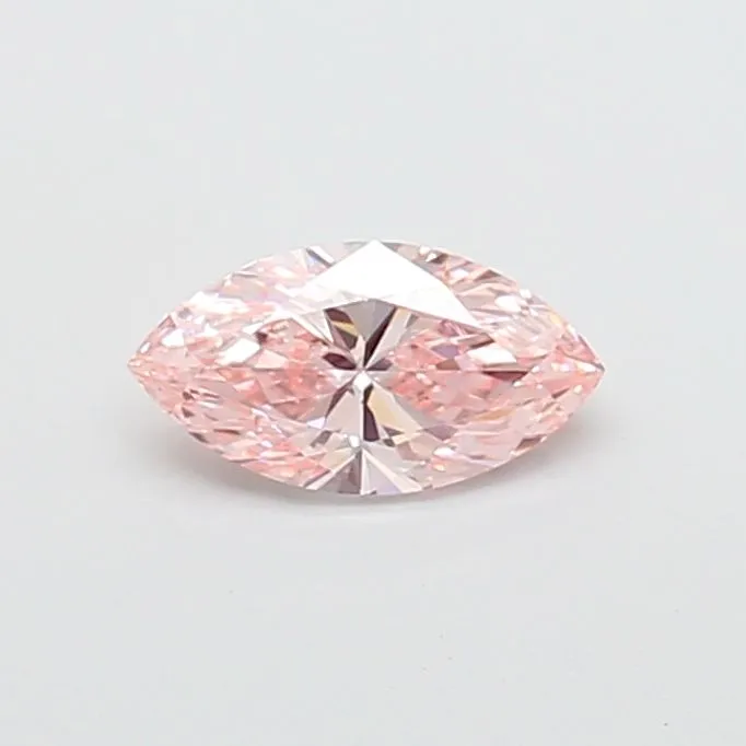 1.02ct MARQUISE Fancy Intense Pink VS1 Coloured Lab diamond