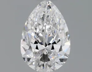 0.43ct PEAR D VVS2 Natural diamond