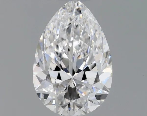 0.43ct PEAR D VVS2 Natural diamond