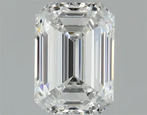 0.52ct EMERALD F VVS2 Natural diamond