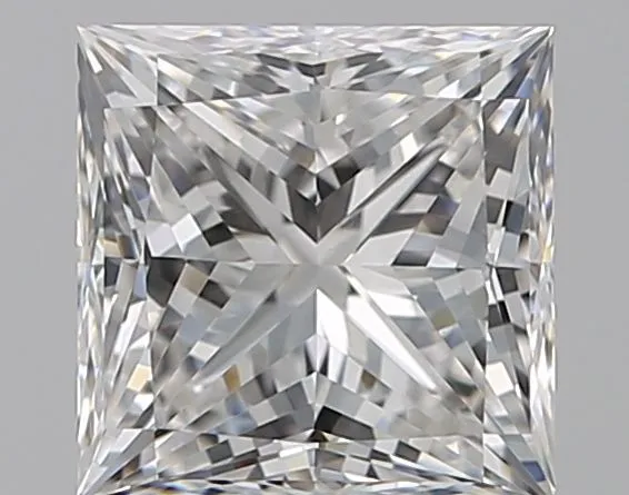 1.02ct PRINCESS F VVS2 Natural diamond