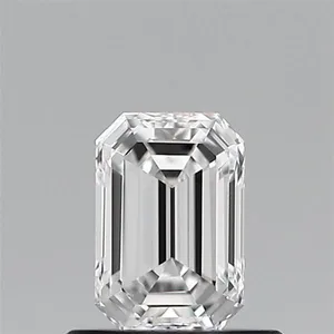 0.51ct EMERALD D VVS1 Natural diamond